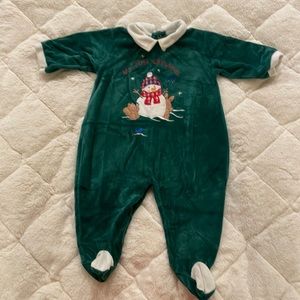 NWOT first Christmas romper